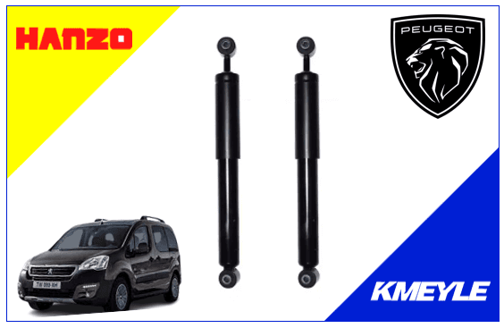 imagen de Peugeot PATNER HANZO traseros 2012/2017